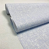 Шпалери вінілові на флізеліновій основі блакитні Слов'янські шпалери В188 Office style 1,06 х 10,05м (1245-03), фото 3