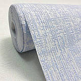 Шпалери вінілові на флізеліновій основі блакитні Слов'янські шпалери В188 Office style 1,06 х 10,05м (1245-03), фото 4