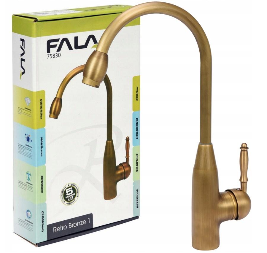 Змішувач на Кухню Fala Retro 1 Bronze (75830)