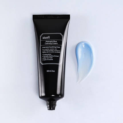 Заспокійливий нічний крем Dear, Klairs Midnight Blue Calming Cream, 60 мл., фото 3