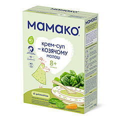 Дитяча каша МАМАКО крем-суп зі шпинату на козячому молоці, від 8 місяця, 150 гр
