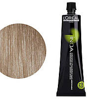 Крем-фарба для волосся L'Oreal Professionnel INOA Mix 1+1 №10/21 Platinblond Irise Asch 60 мл