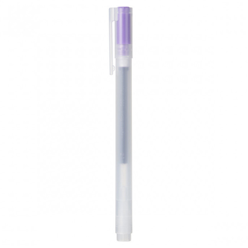 Ручка MUJI гелева фіолетова 0,5 мм GEL-Ink (4550344227589), фото 1