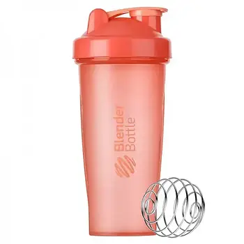 Шейкер спортивний BlenderBottle Classic 28oz/820ml Black (Original) Кораловий