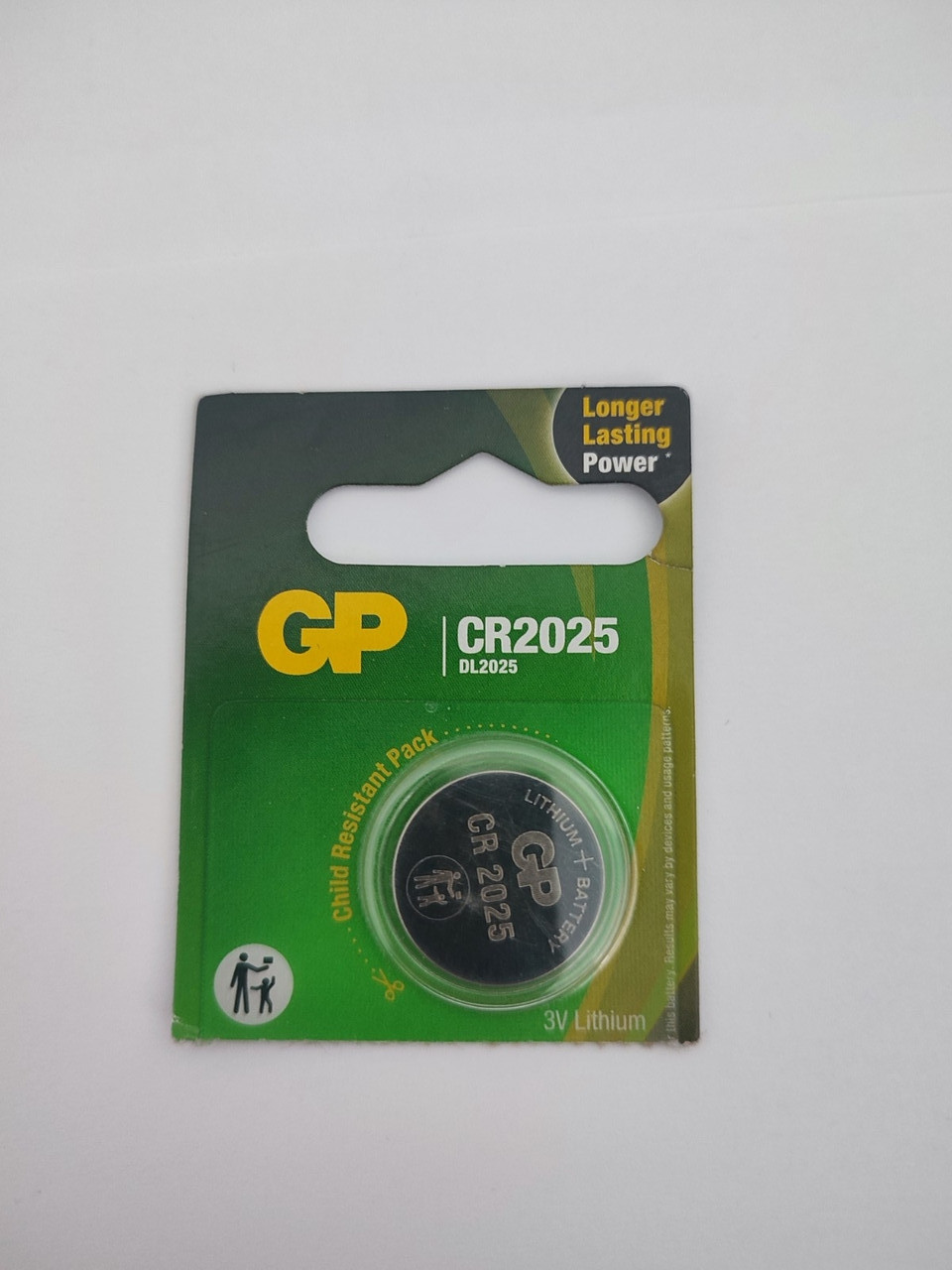 Батарейка GP CR 2025 / DL 2025 3 V, літієва