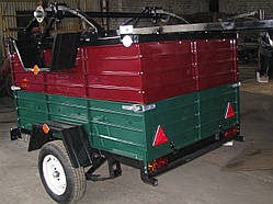 Причіп односмуговий Бізон 200 плюс (посилений)