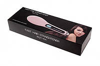 Гребінець випрямляч Fast Hair Straightener, гофре плойка прасок для волосся, праска XB-793 для вирівнювання