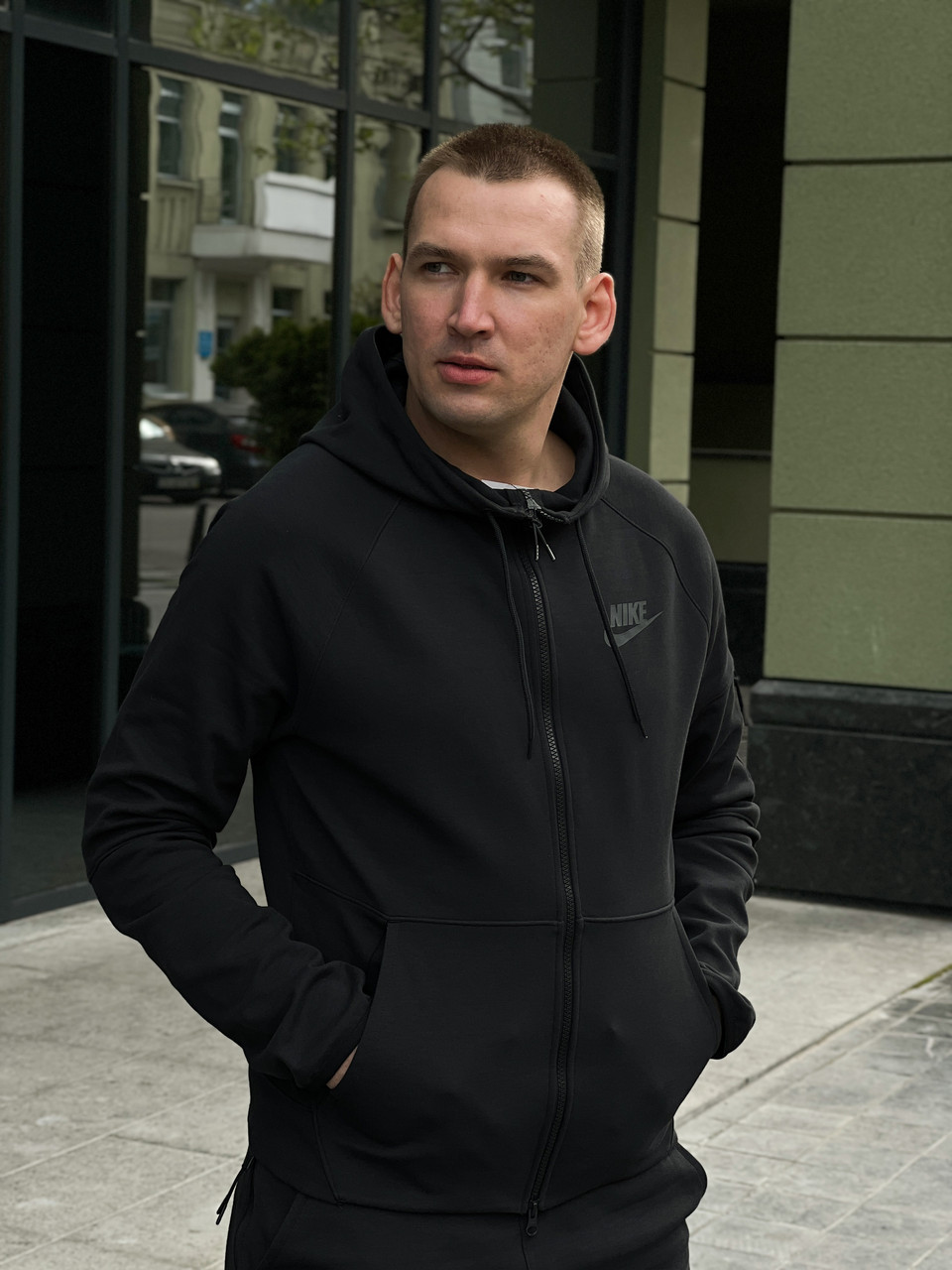 Толстовка чоловіча Nike Sportswear Hoodie Full-zip/DR8910-010, фото 1