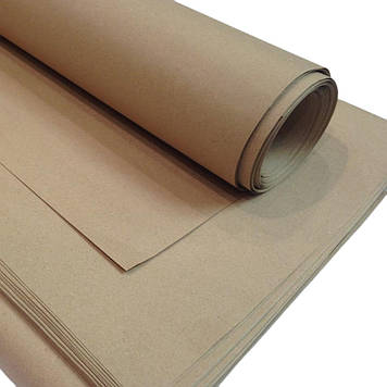Папір крафтовий пакувальний ф. 84 см у рулонах 50 м, густина 90 г/м2