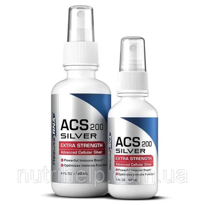 Results RNA ACS 200 Silver / Коллоидное серебро спрей 60 мл (ID ...