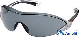 Окуляри захисні сірі з регулюванням № 2841 (3М), 1 шт.