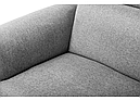 Софа - реклайнер  Валентіно сірий Vetro Mebel, фото 10
