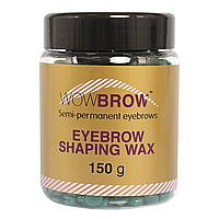 WowBrow Воск для бровей в гранулах, зеленый 150 г