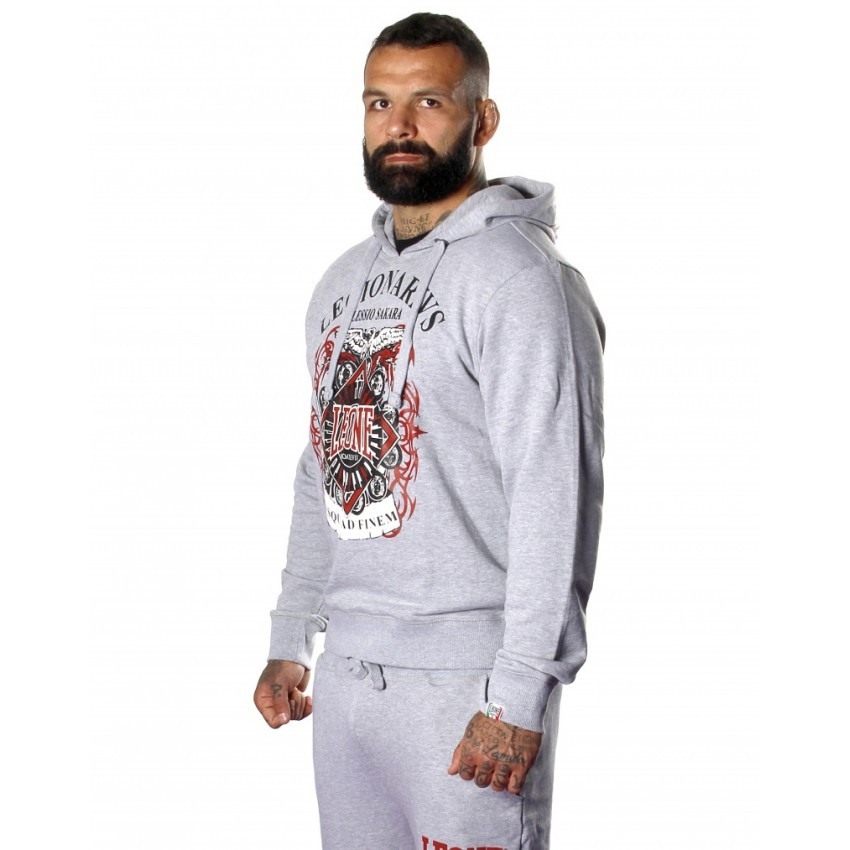 Толстовка спортивна XL Leone Legionarivs Fleece Grey