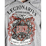 Толстовка спортивна XL Leone Legionarivs Fleece Grey, фото 4