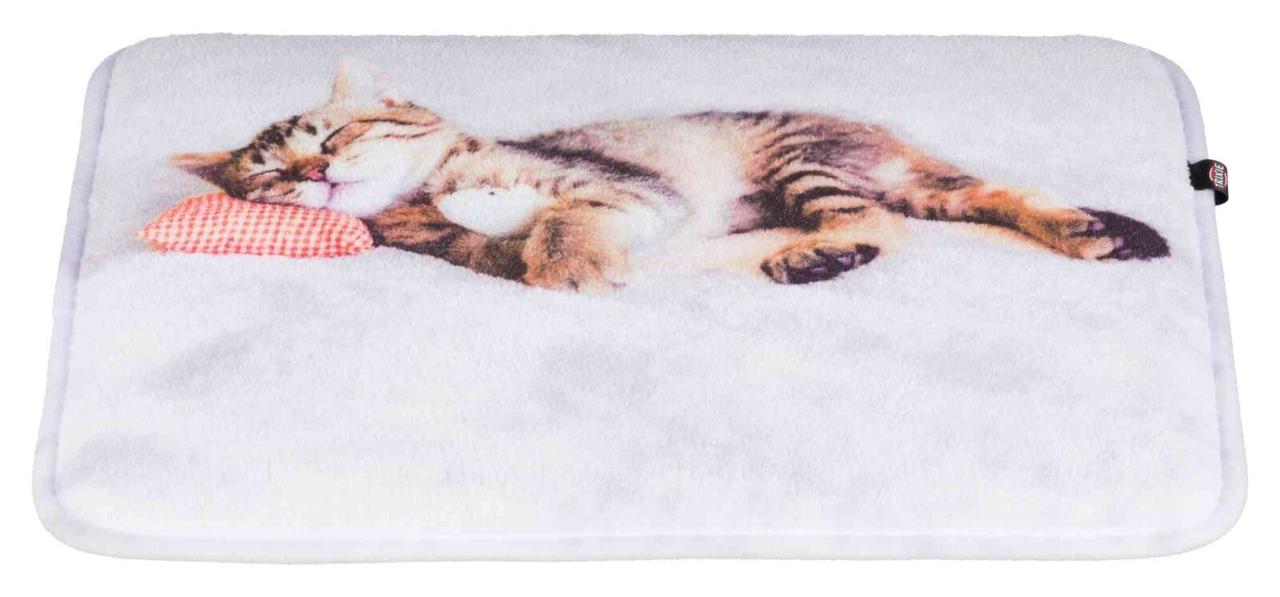 Килимок для котів 40*30 см Trixie «Nani» світло-сірий