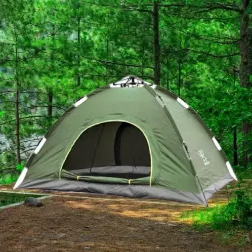 Палатка туристическая 4 местная, палатка автоматическая походная ...