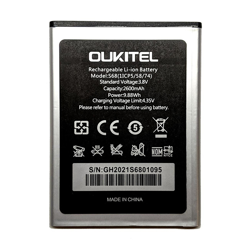 Акумуляторна батарея Oukitel C16 Pro / Oukitel S68