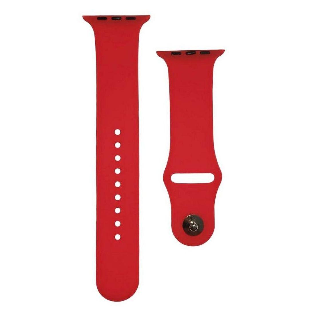 Силіконовий ремінець Apple Watch 42/44/45/49 mm Red