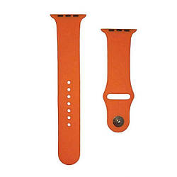 Силіконовий ремінець Apple Watch 42/44/45/49 mm Orange