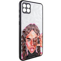 TPU+PC чехол Prisma Ladies для Samsung Galaxy Note 10 Lite (A81) с креативным принтом Chocolate