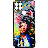 TPU+PC чехол Prisma Ladies для Xiaomi Redmi 9C с креативным принтом Peonies