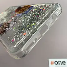 Чохол для Samsung Galaxy A50s чохол що переливається з рідиною з принтом на самсунг а50с подружки PCT, фото 4
