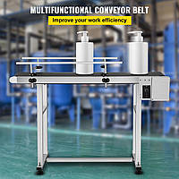 VEVOR Конвейерная лента 1500 мм x 198 мм Регулируемый конвейерный стол Конвейерная лента 0-25 м / мин