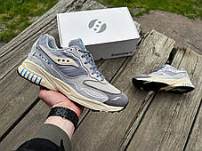 Чоловічі кросівки Saucony 3D Grid Hurricane 70670-6s Grey Cream сірий Оригінал, фото 4