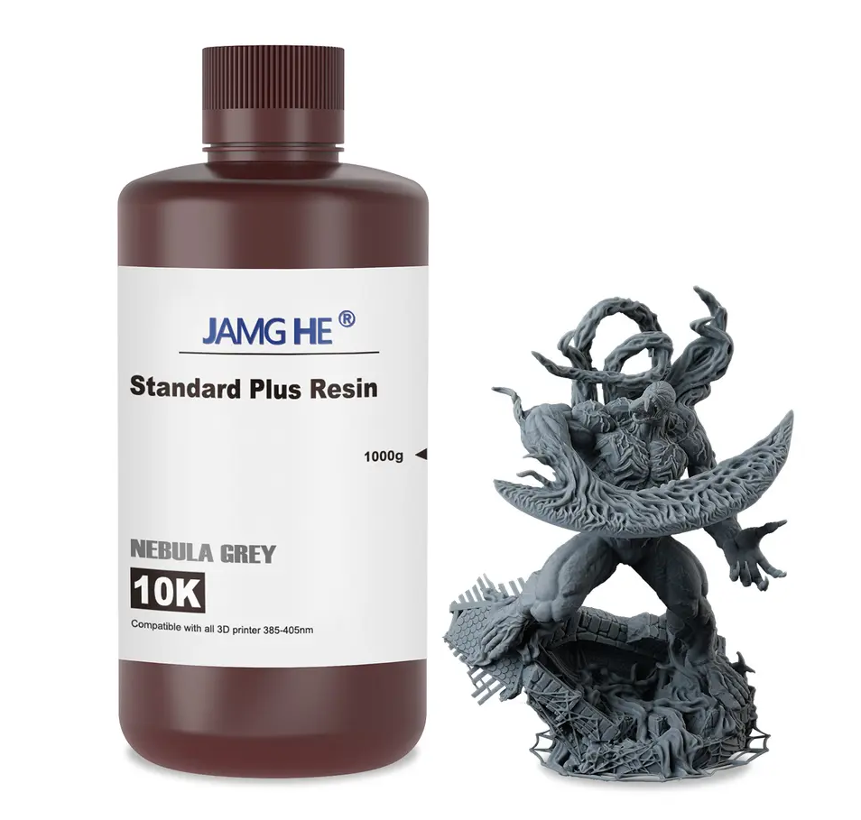 Фотополімерна смола JAMG HE 10K Standard Plus Resin для LCD 3D принтерів