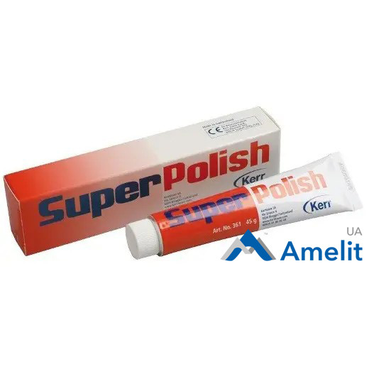 Паста полірувальна для зубів Super Polish, дрібнозерниста (Kerr), 45 г