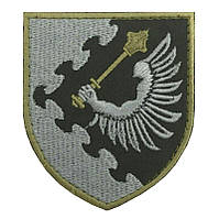 Нарукавний знак "ПВК Захід" олива