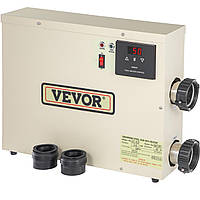 VEVOR термостат для подогрева бассейна, 380 В термостат для бассейна 18 кВт 450 × 105 × 355 см Тепловой насос