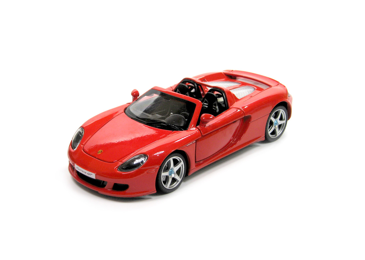 Модель металева Автопром 68242A "Porsche Carrera GT" 1:24, звук, світло
