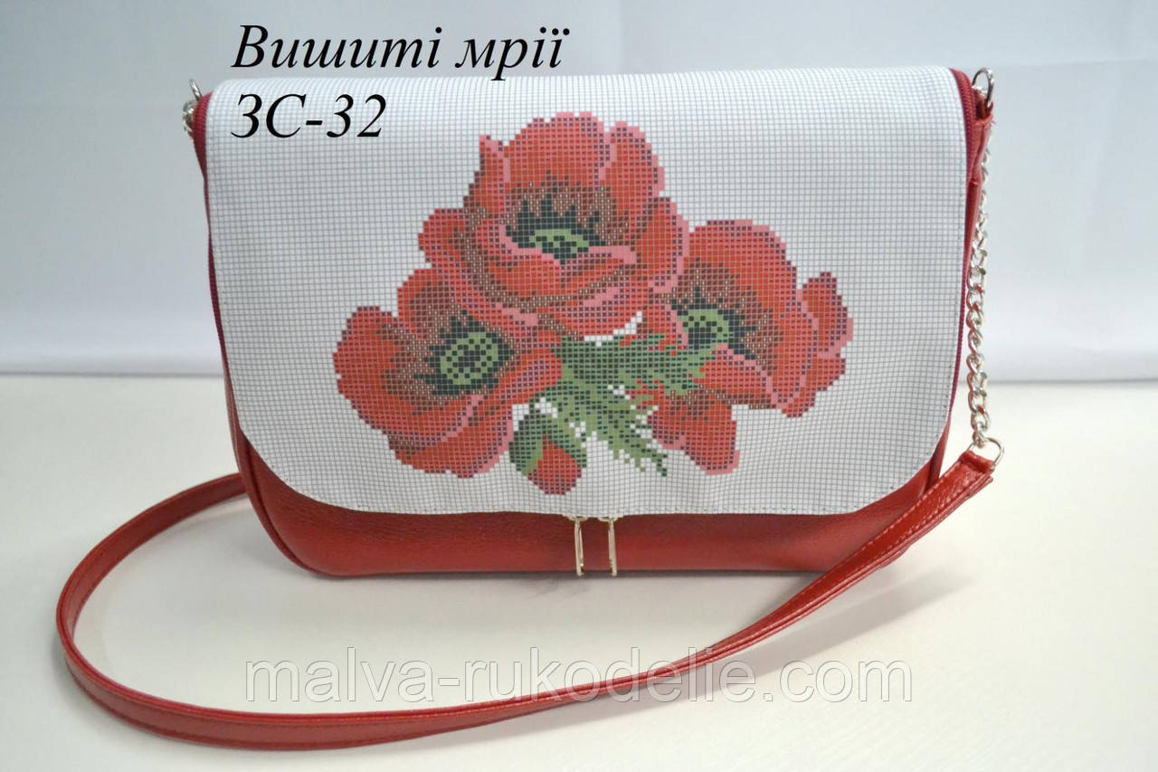 Сумка-заготівка під вишивку ЗС-32 (Кожа /кожзам)