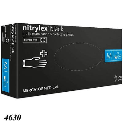 Рукавички нітрилові Mercator 100 шт М