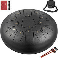 VEVOR Steel Tongue Drum Hang Drum Instrument 13 Tones Hang Drum Instrument 30см Перкуссионный инструмент