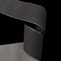 Липучка контактна Velcro 100 мм колір Чорний стрічка-петлі
