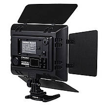 Відеосвітло Yongnuo YN-300 III (3200-5500K) з рефлектором 5в1 (60см) + акумулятор + з / у, фото 3