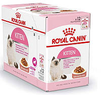 Влажный корм для кошек Royal Canin Kitten Instinctive (Роял Канин Киттен Инстинктив) в соусе 12х85 гр