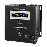 Сонячний інвертор (ДБЖ) LogicPower LPY-С-PSW-1500VA (1050Вт) MPPT 24V, фото 3