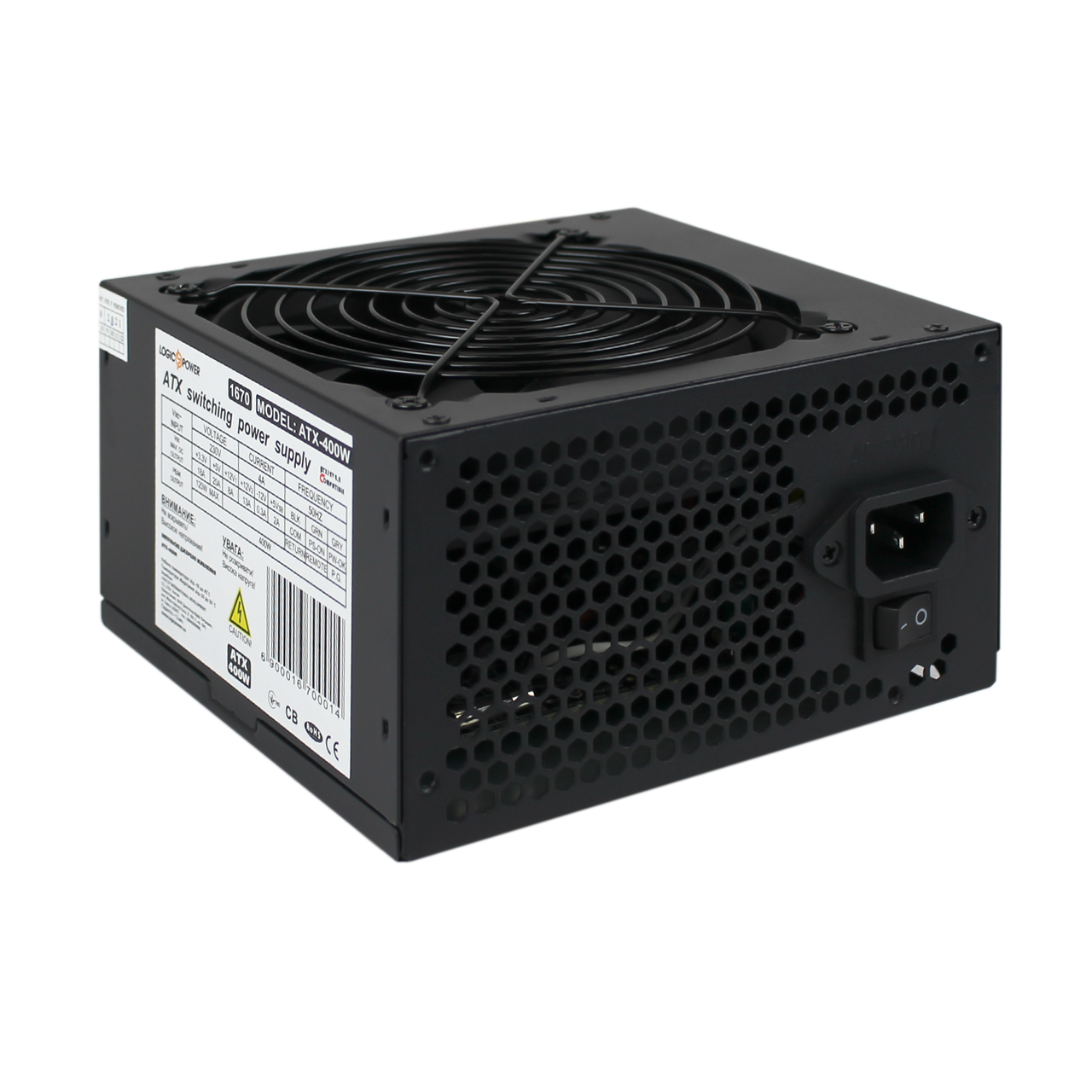 Комп'ютерний блок живлення Everest-ATX-400-12-2-SATA