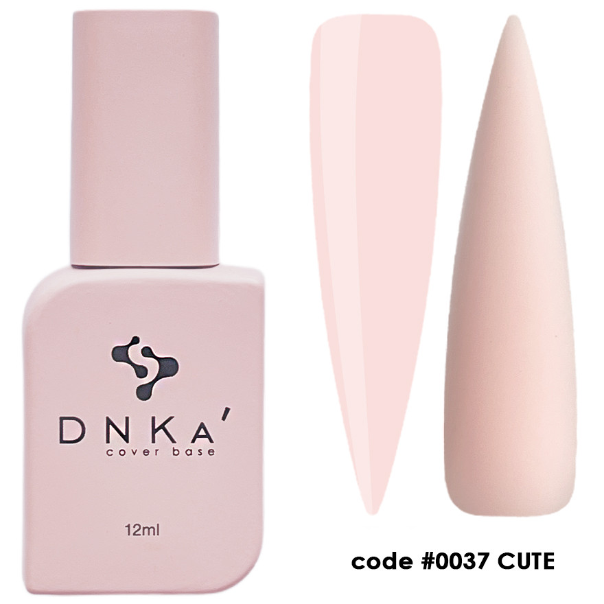 База камуфляжна для нігтів DNKa Cover Base №0037, Cute, 12 мл