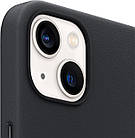 Оригінальний Чохол Apple Leather Case with MagSafe Midnight  для iPhone 13 | iPhone 14, фото 4
