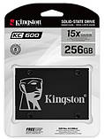 Kingston Накопичувач SSD 2.5" 256GB SATA KC600, фото 3