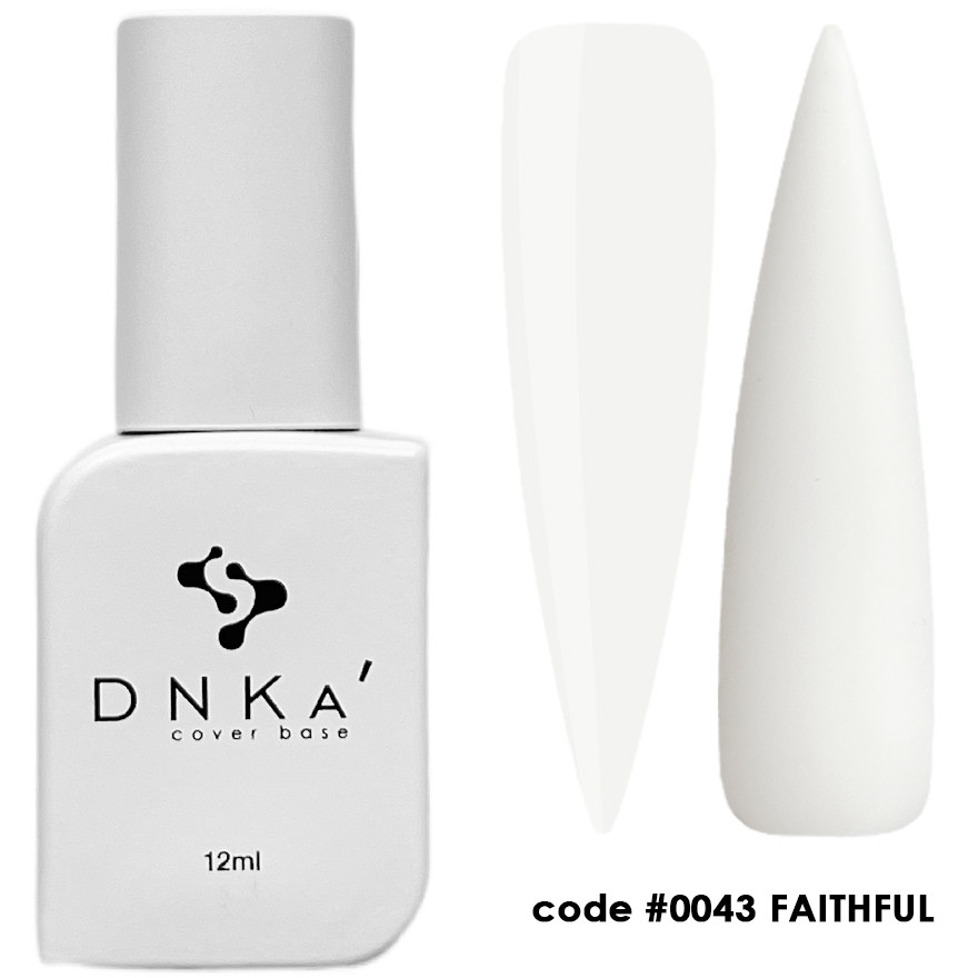 База камуфляжна для нігтів DNKa Cover Base №0043, Faithful, 12 мл