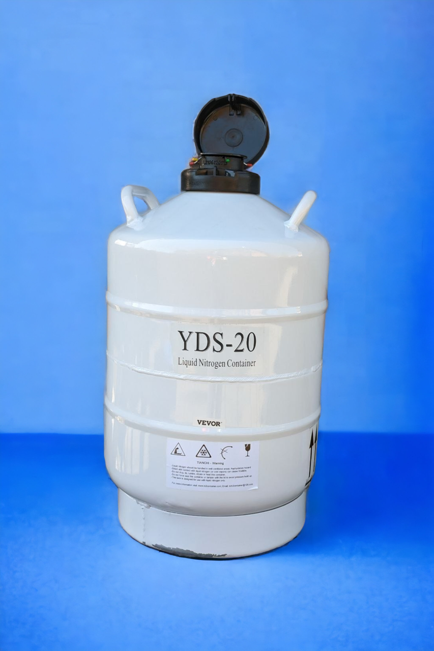 VEVOR 20L Контейнер для жидкого азота Криогенный контейнер LN2 - фото 1 - id-p1845901714