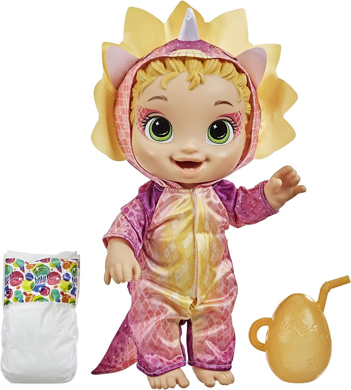 Лялька Baby Alive Стегозавр