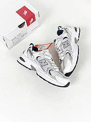 Кросівки New Balance 530 ABZORB White Blue silver Беланс 530 білі модель унісекс 36-45 хіт