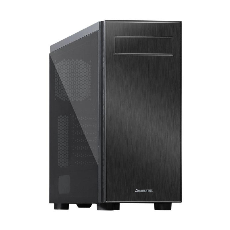 Chieftec Корпус Gaming Hawk AL-02B Tempered Glass Edition, без БЖ, 2xUSB3.1, 1xUSB2.0, VGA 349мм, LCS ready,
